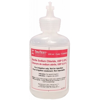 Sodium Chloride 0.9% 100ml Bottle Pk/1