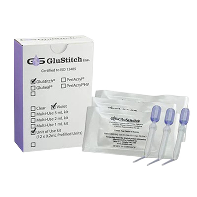 Glustitch 0.2ml Sterile Violet Tissue Adhesive Bx/12