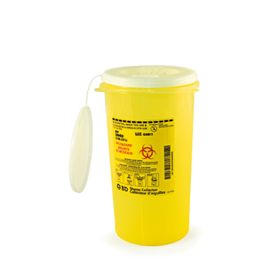 Sharps Container 3L Yellow For Wall Cabinet (1)