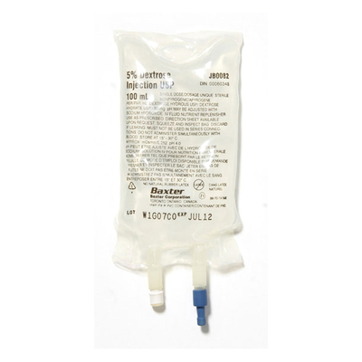 Dextrose 5% 100ml Mini-Bag For Injection (1)