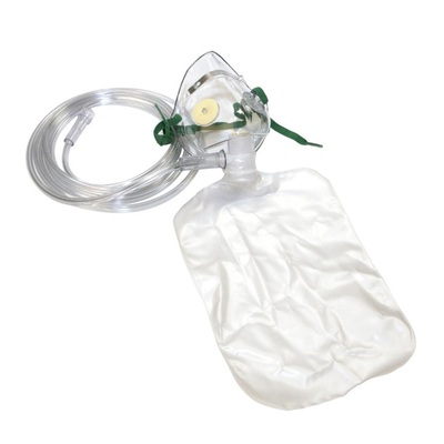 Oxygen Mask Pedi Non-Rebreather Reservoir Bag & 7' Tubing (1)