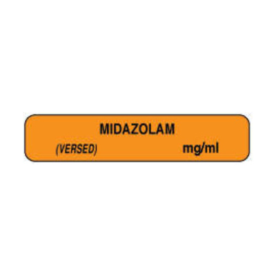 Label Versed/Midazolam (1000)  