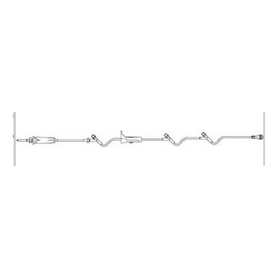 IV Tubing Primary Administration Set 87" 3 inj site, 60 Drop-ML Cs/50