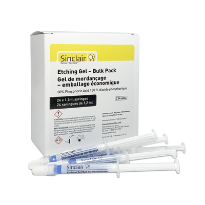Etching Gel Bulk 24-1.2ml Syringes - 38% Phosphoric Acid
