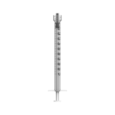 Syringe 1ml Soft-Ject (100) Luer-Lock Low Dead Space