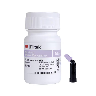 Filtek Easy Match Universal Restorative Bright 20x 0.2g Capsules