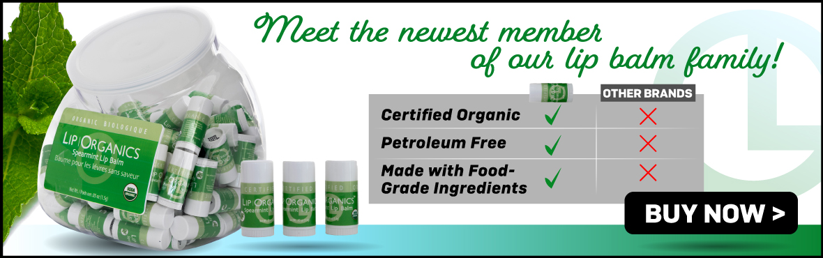 Lip Organic Spearmint – Meet the newest member of our lip balm family!