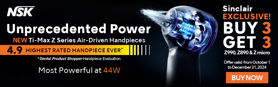 Ti-Max Z Series Handpieces: 3+3 Exclusive Offer!