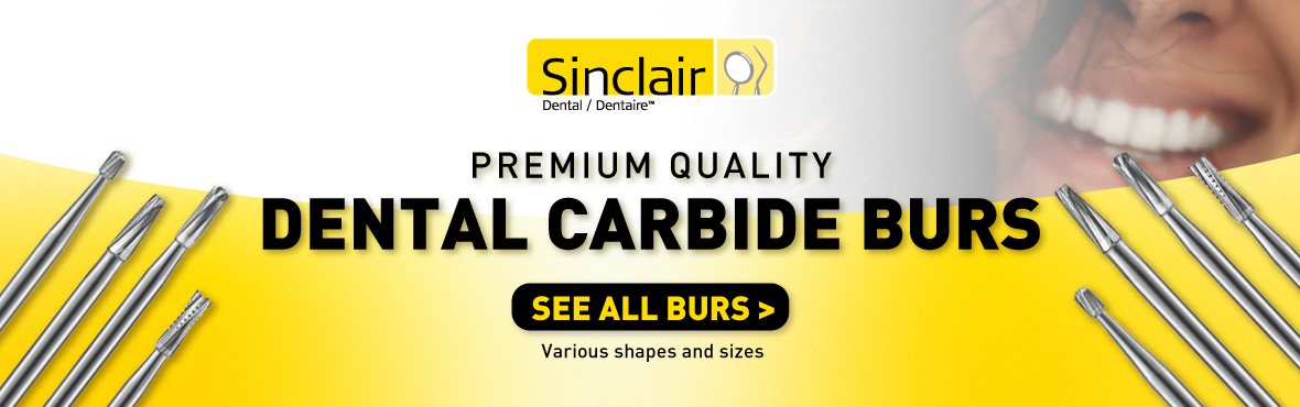 Premium Quality Sinclair Dental Carbide Burs