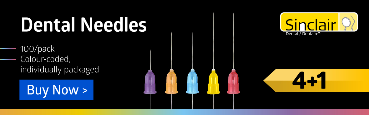 Sinclair Dental Needles: Buy 4, Get 1 FREE!