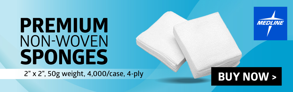 Medline Premium Non-Woven Sponges (2